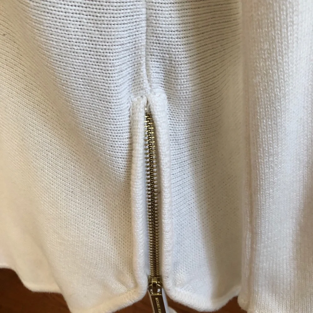 Michael Kors Off White Long Sleeve Sweatshirt